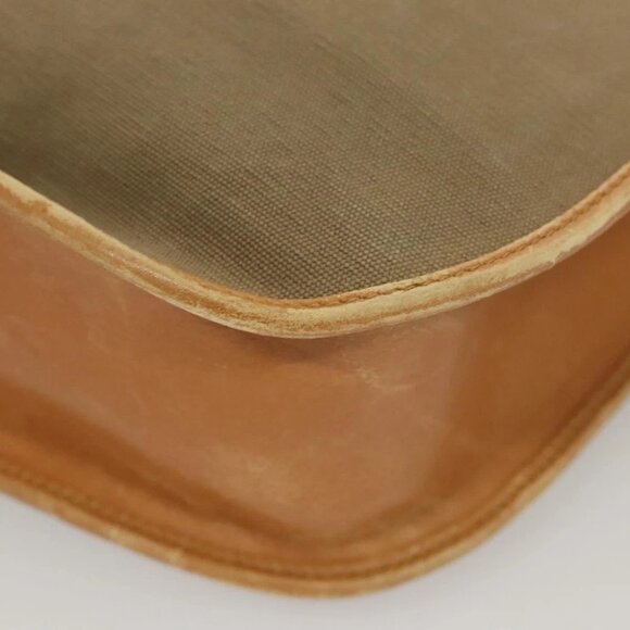 GUCCI Shoulder Bag Canvas Leather Beige Brown 110295 Auth - Picture 8 of 15